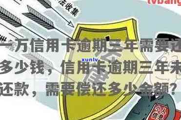 一万信用卡逾期3年-一万信用卡逾期3年需要还多少钱