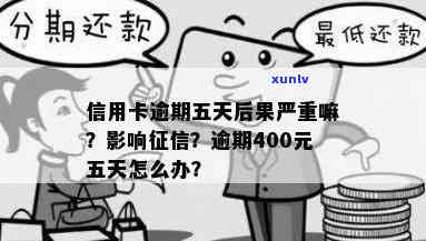 信用卡400元逾期五天：影响及后果全解析