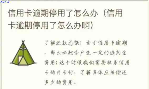 逾期信用卡停止使用-逾期信用卡停止使用会怎么样