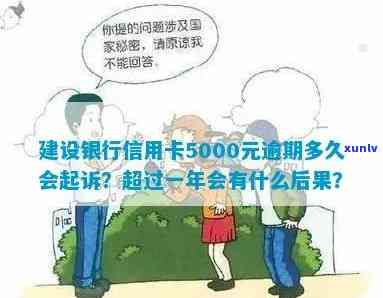 建行信用卡50万逾期利息多少？50万、5万及以下额度逾期处理方式与起诉时间