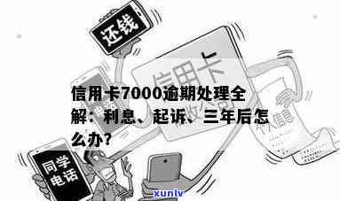 信用卡7000逾期：一年、一个月、三年、多久会起诉？已起诉怎么办？