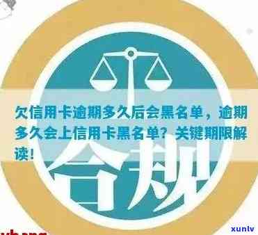 欠信用卡逾期多久会成为黑名单？影响、解决及法律后果全面解析