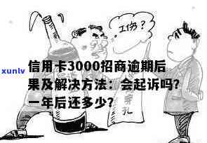 招行信用卡3000元逾期-招行信用卡3000元逾期怎么办