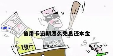 信用卡逾期免息还本金吗，信用卡逾期后，是否可以申请免息还款只还本金？