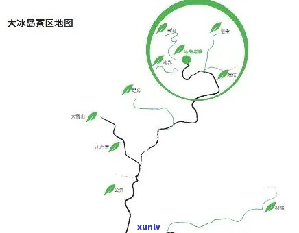 冰岛茶的产区：分布、位置与地图一览