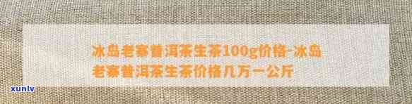 老同志冰岛老寨生茶100克：2009年价格、口感评价及冰岛老寨茶业公司介绍