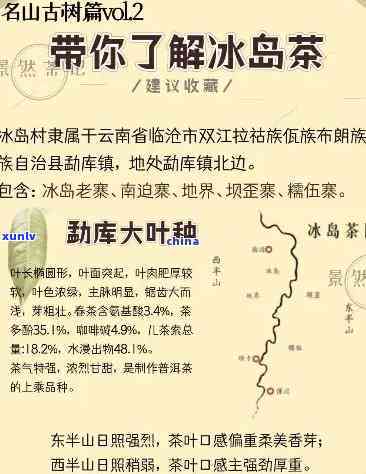 冰岛茶产区地图，探索冰岛茶之魅力：详解冰岛茶产区地图