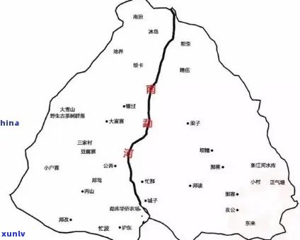 勐库茶区距冰岛多少公里？从镇到村的具体距离是多少？