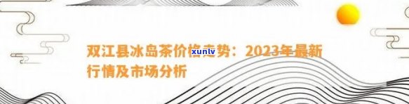 双江县冰岛茶价格2023：最新市场行情及购买指南