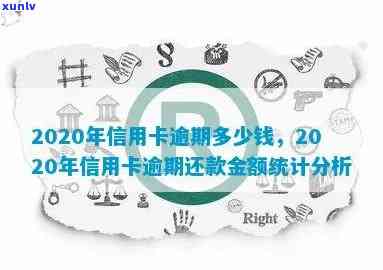 2020年信用卡逾期金额及总额统计