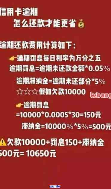 逾期了怎么办信用卡还款、借钱、不能用，最划算处理方式