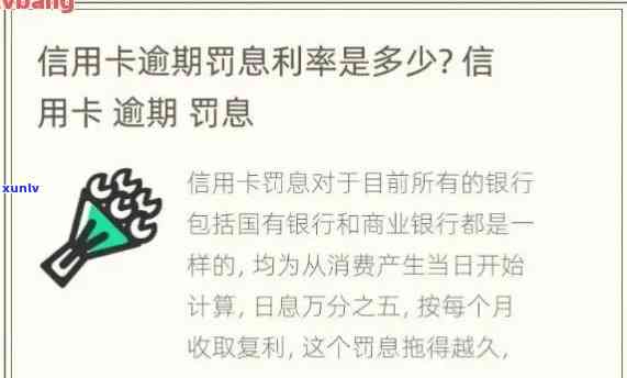 信用卡逾期罚息逾期利息，信用卡逾期：罚息与利息的双重压力