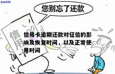 信用卡逾期还款对影响及恢复时长