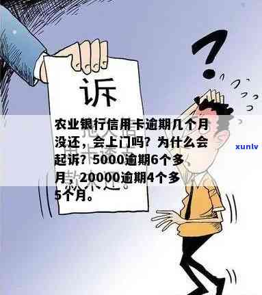 我农行信用卡20000逾期4个多5个月了，怎么办？