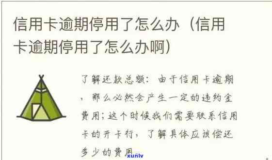 信用卡怎么不显示逾期了，为什么不显示欠多少钱和还款日期，逾期被停了吗？