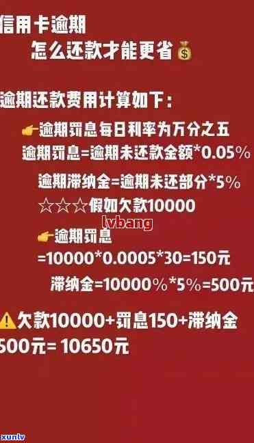 信用卡逾期利率及减免政策