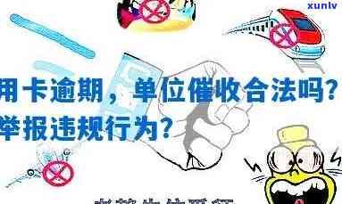 信用卡逾期打单位 *** 违法吗，如何处理举报？