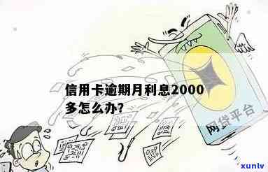 信用卡2000逾期了半年怎么办？