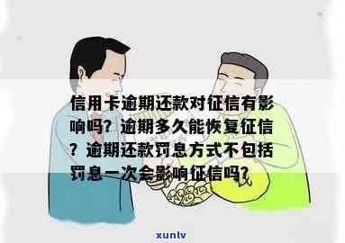 信用卡逾期更改有影响吗？怎么办？还款修改后对信用卡有影响吗？