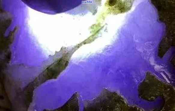 顶级紫色翡翠原石-顶级紫色翡翠原石图片