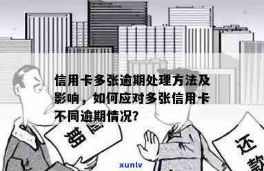 连续多张信用卡逾期会怎么处理？