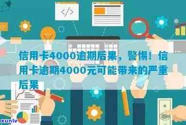 信用卡4000逾期，信用卡逾期4000：财务警报！