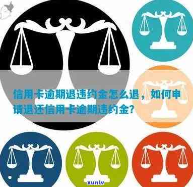 信用卡逾期取消了违约金，违约金会退吗？