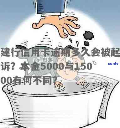 建行信用卡逾期6500元会起诉吗？逾期7个月金额5000