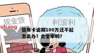 信用卡欠100万逾期-信用卡欠100万逾期怎么办