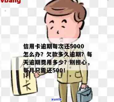 信用卡逾期不超500万怎么办？