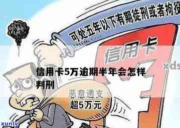 信用卡逾期五万以上判刑-信用卡逾期五万以上判刑多久