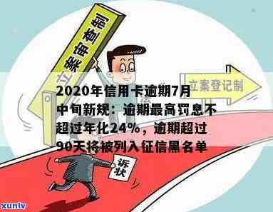 2020年信用卡逾期7月中旬新规