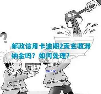 邮政信用卡逾期2天会收滞纳金吗？怎么办？是否上？