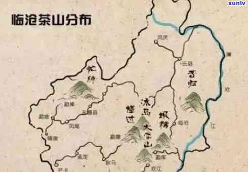 冰岛普洱茶产区位置及地图: 云南茶区详解