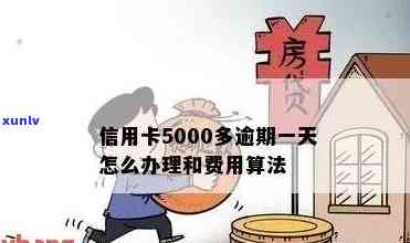 信用卡5000逾期费用怎么算及处理