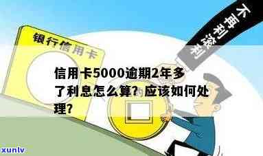 信用卡逾期5000怎么算-信用卡逾期5000怎么算利息