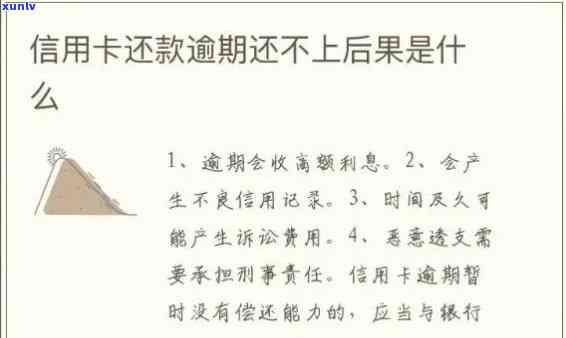 信用卡逾期准备不管了-信用卡逾期准备不管了会怎么样