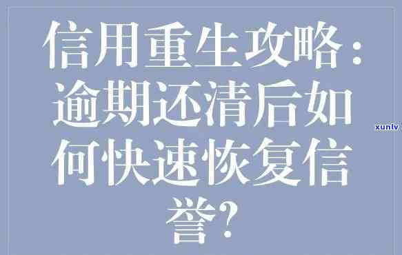 逾期了怎么才能让自己信用度好？恢复信用的 *** 