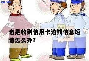 总收到信用卡逾期短信怎么办，老收到信用卡欠款信息咋回事