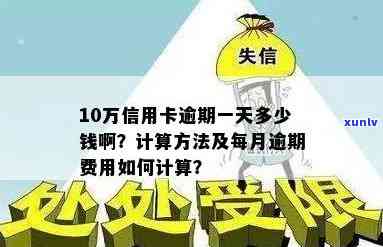 10万额度信用卡逾期怎么办，一年费用多少