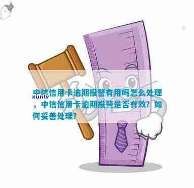 中信信用卡逾期后报警怎么处理，中信信用卡逾期后报警：处理 *** 一览