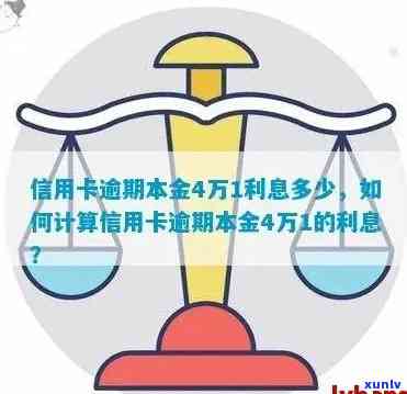 信用卡逾期本金怎样计算-信用卡逾期本金怎样计算利息