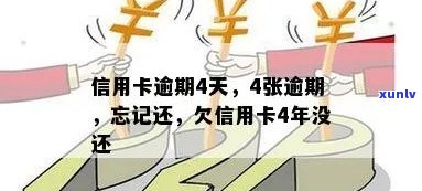 忘了还信用卡,超期4天，忘记了？信用卡逾期4天！