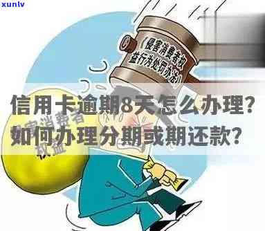 信用卡逾期了8天会上吗？怎么办？