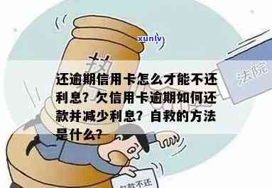 欠信用卡逾期会怎样：自救办法及利息减免真假