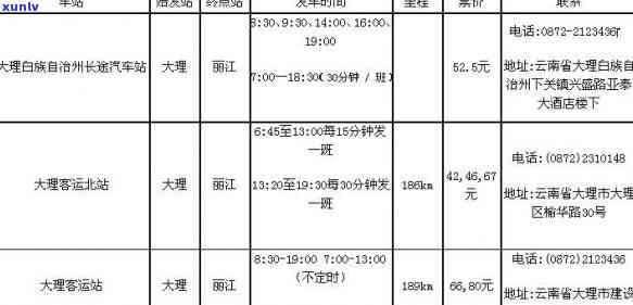 玉龙到大理多少公里路程及高速，大理到玉龙山客车时刻表