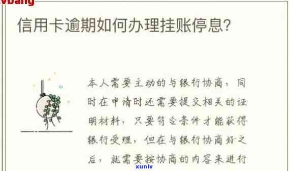 信用卡逾期应对与解决：停息挂账、协商还本金、应对起诉方案