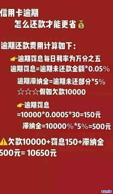 逾期的信用卡如何还款及影响