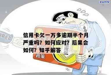 欠信用卡1万逾期半年:后果、应对策略及逾期一年或1.5万的影响