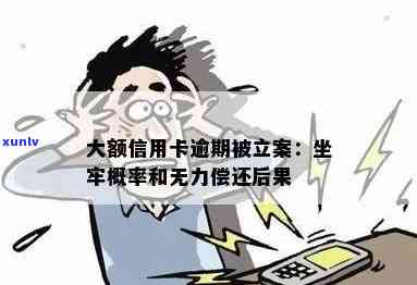 大额信用卡逾期被立案-那些欠大额信用卡的人最后怎么样了